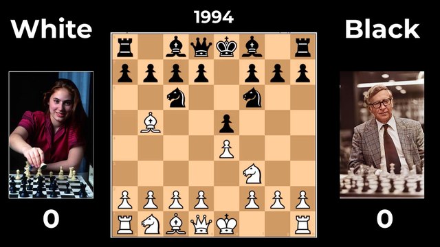 Judit Polgar vs Vasily Smyslov 1994