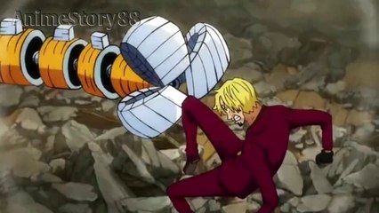 Vinsmoke Sanji awakening vs Queen sang wabah