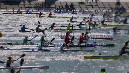 Piragüismo Granada en el Campeonato de Andalucía de Barcos de Equipo