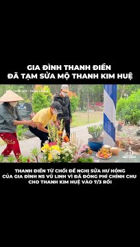 NSND Thanh Điền từ chối lời đề nghị tu sửa mộ vợ từ gia đình NSƯT Vũ Linh
