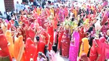 Lakshminarayan Temple Pratishtha Mahotsav, Kalshayatra taken out dancing and singing hymns