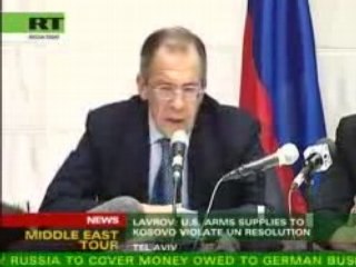 US illegal arming of Kosovo. March 2008. RUTV