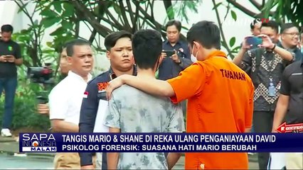 Beda Ekspresi Mario Dandy saat Jadi Tersangka dan Jalani Rekonstruksi, Mulai Menyesal?