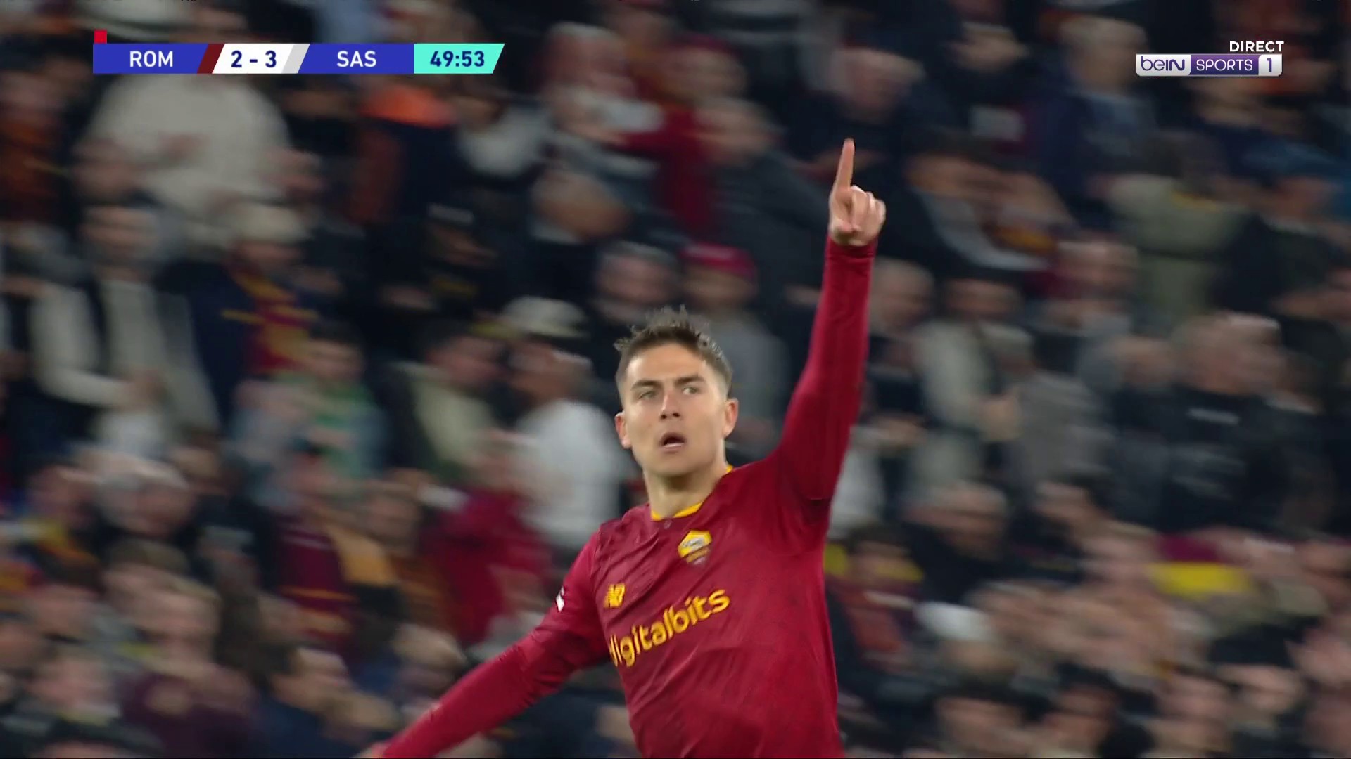 Serie A : Banger de Paulo Dybala, la Roma relancée contre Sassuolo