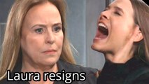 General Hospital Shocking Spoilers Laura resigns, leaving the PC in the hands of Eileen Ashby to protect Esme