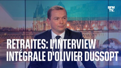 Réforme des retraites adoptée au Sénat: l'interview intégrale d'Olivier Dussopt