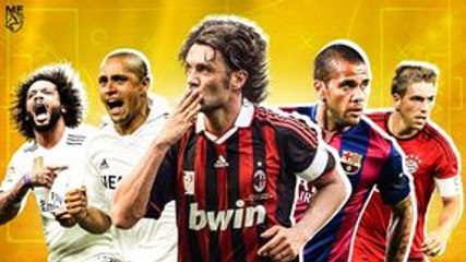TOP10 Des Meilleurs Latéraux de L'Histoire du Football ⚽