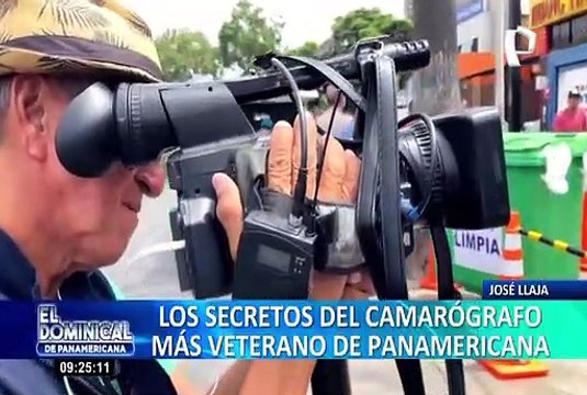 José LLaja: conozca los secretos del camarógrafo más veterano de Panamericana Televisión