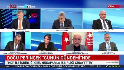 Perinçek'ten AKP VE MHP'ye 'HÜDA PAR' tepkisi