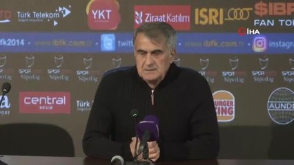 Şenol Güneş: "Kritik maçı kazandığımız için mutluyuz"