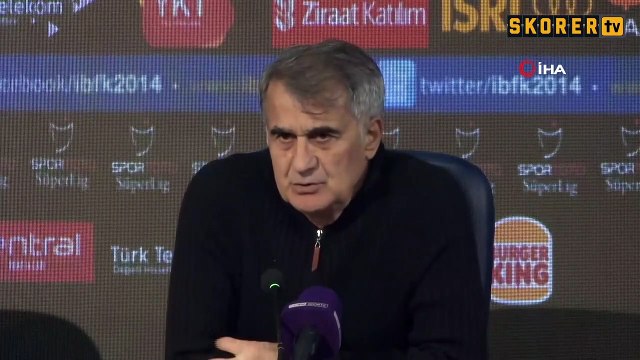 Şenol Güneş: Kritik maçı kazandığımız için mutluyuz