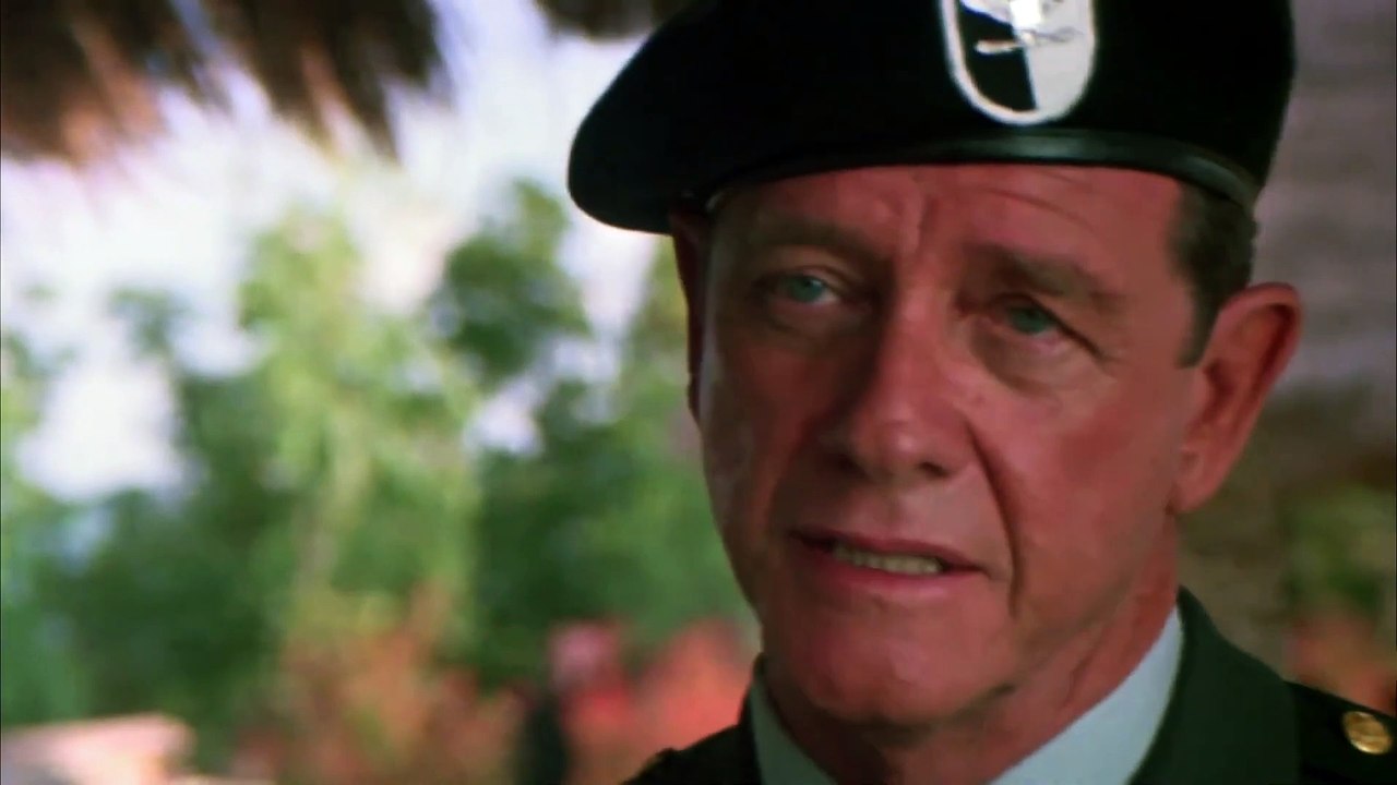 RAMBO III Rambo And Trautman Fight A Helicopter - (1988) Sylvester Stallone