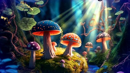 Mushrooms|Pond|Cherry blossom|Reeds grass 2023