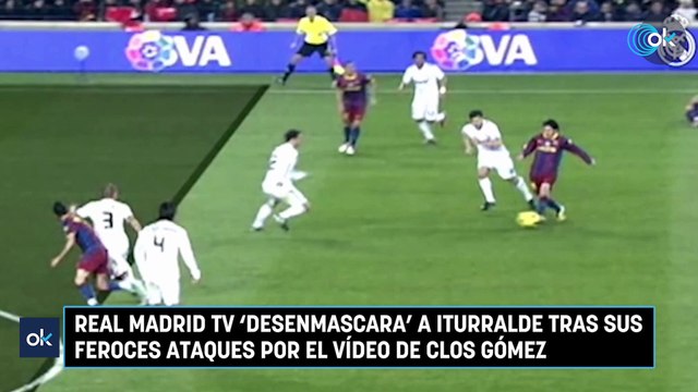 Real Madrid TV 'desenmascara' a Iturralde tras sus feroces ataques por el vídeo de Clos Gómez