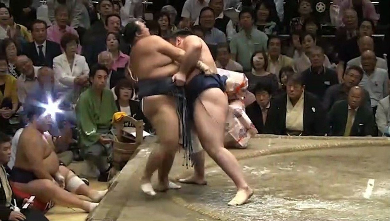 Japanese Sumo Fight