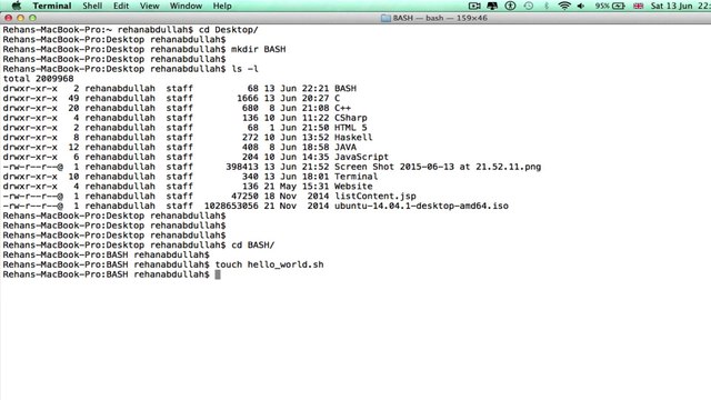 BASH SCRIPTING || TUTORIAL 1 - HELLO WORLD