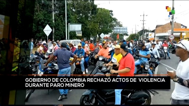 teleSUR Noticias 17:30 12-03: Gobierno de Colombia rechaza violencia en Antioquia