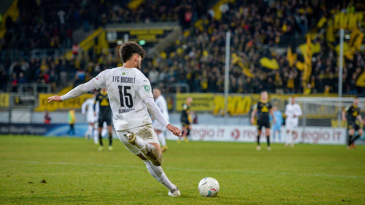 Pfostentreffer kurz vor Schluss: Bocholt verpasst Sieg in Aachen