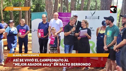Así se vivió el Campeonato al Mejor Asador 2023 en Salto Berrondo
