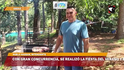 Con gran concurrencia, se realizó la Fiesta del Verano y el Campeonato del Mejor Asador