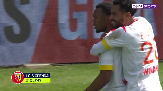 Openda scores INSANE hat-trick for Lens in less than five minutes