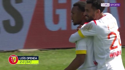 Openda scores INSANE hat-trick for Lens in less than five minutes