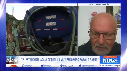 “El estado del agua es muy peligroso para la salud”: experto sobre el servicio que le está llegando a los venezolanos