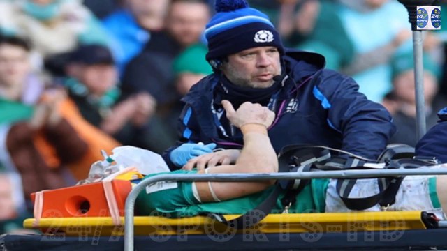 Horrifying Moment- Ireland Star Ringrose Stretchered Off and Given Oxygen after Sickening Collision