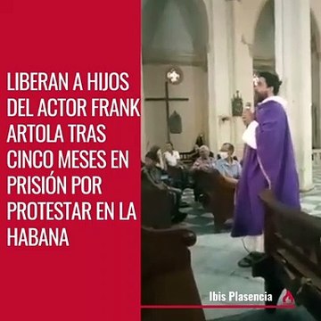 Liberan a los hijos del actor Frank Artola tras cinco meses en prisión por protestar en La Habana