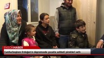Cumhurbaşkanı Erdoğan'ın depremzede çocukla sohbeti yürekleri ısıttı