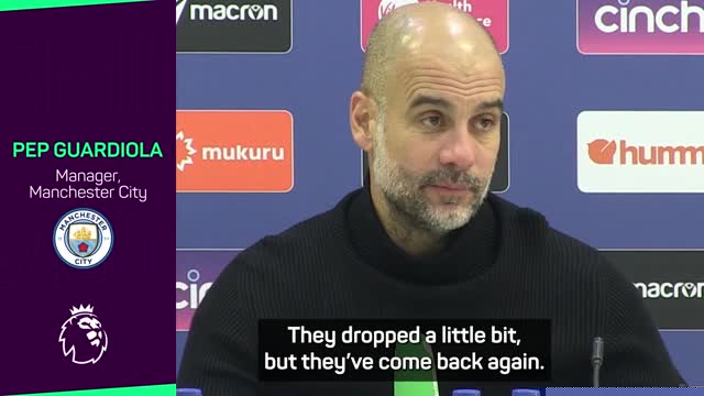 Guardiola adamant Arsenal remain favourites in title race