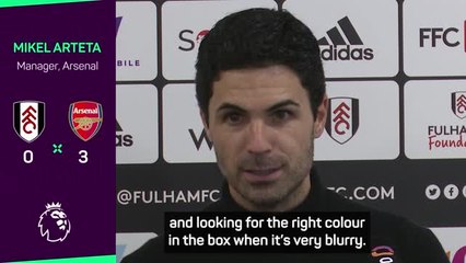 Скачать видео: Arteta thrilled with 'superb contribution' from Trossard following assist hat-trick