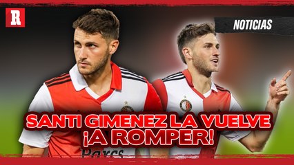 Santi Giménez impulsa la VICTORIA del FEYENOORD