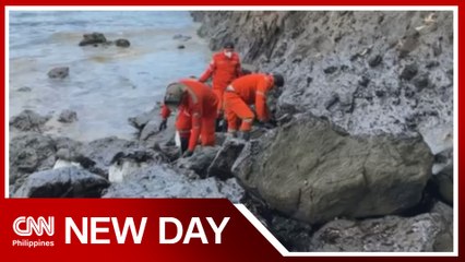 Oil from sunken tanker in Mindoro spotted in Taytay, Palawan?