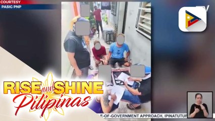 2 arestado sa buy-bust operation sa Pasig City