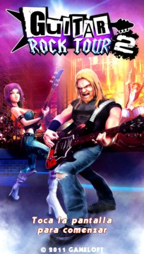 Muestra Guitar Rock Tour 2 (Juego Clon De Guitar Hero)