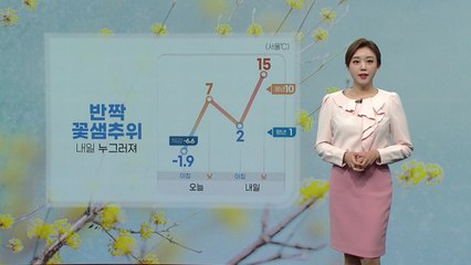 [날씨] 낮에도 쌀쌀...내일부터 다시 따뜻 / YTN