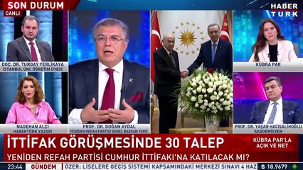 Anketlerde eriyen Cumhur İttifakı Yeniden Refah Partisi'nin skandal taleplerine de 'sıcak' baktı