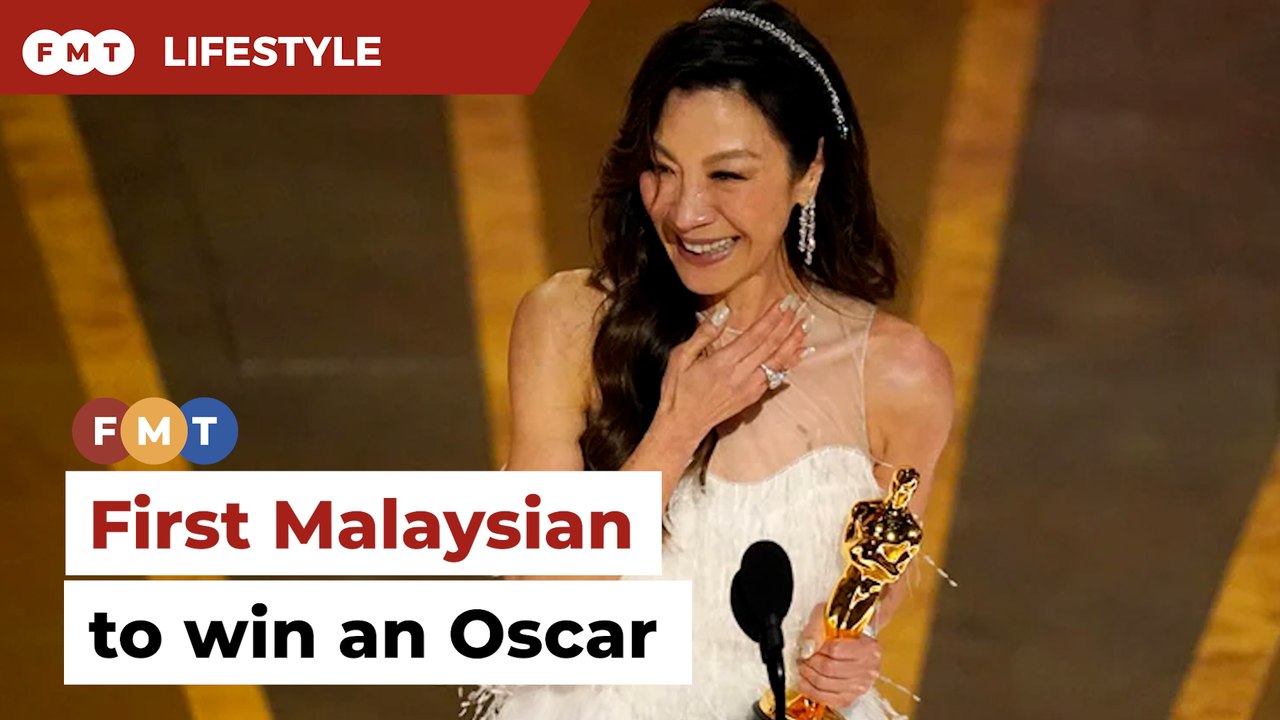 Tahniah! Michelle Yeoh wins Oscar