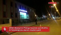 AFAD: Malatya’nın Pütürge ilçesinde saat 04.34’te 4.7 büyüklüğünde deprem meydana geldi