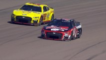 Aric Almirola loses wheel after hitting the wall at Phoenix
