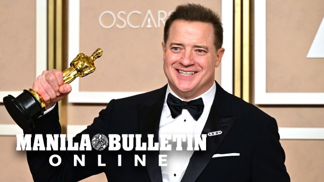 Brendan Fraser wins best actor Oscar for 'The Whale'