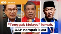 ‘Tonggak Melayu’ lemah buat DAP tampak kuat, kata penganalisis