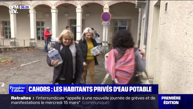 Cahors: l'eau du robinet n'est plus potable en raison des fortes pluies de la semaine dernière