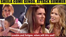 CBS Young And The Restless Spoilers Shock Sheila goes to Genoa and warns Summer