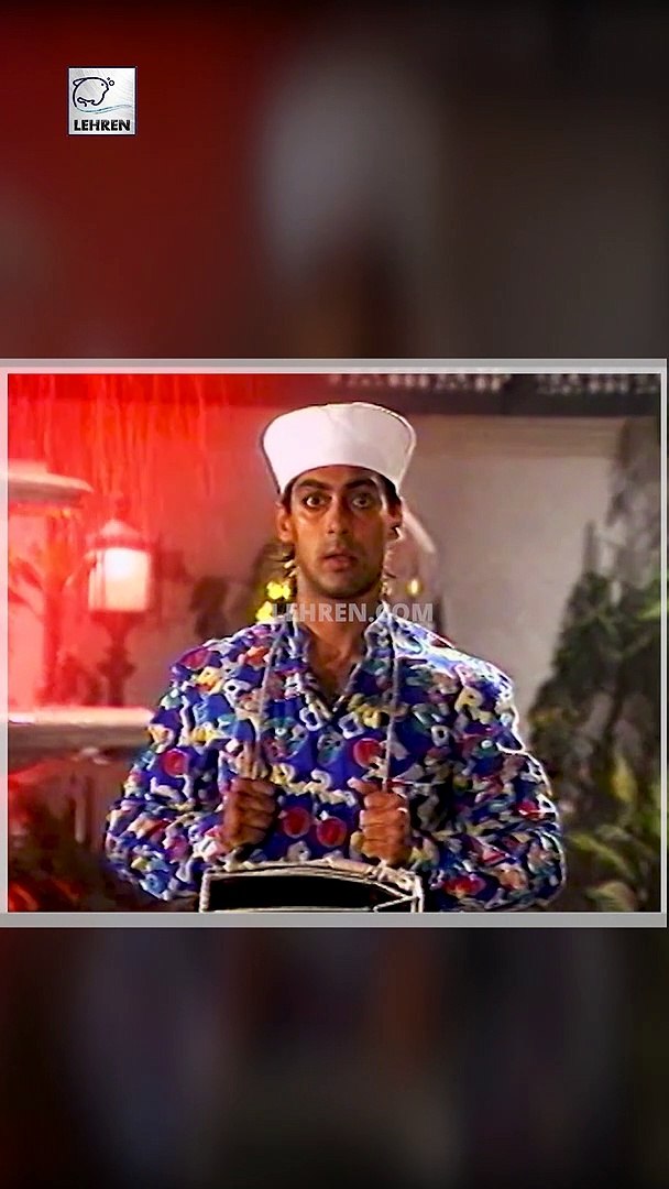 Salman Khan On Sets Of Andaz Apna Apna