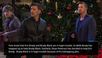 Days of Our Lives Spoilers_ Belle Blasts Brady for Kidnapping Stefan, Kristen Pr