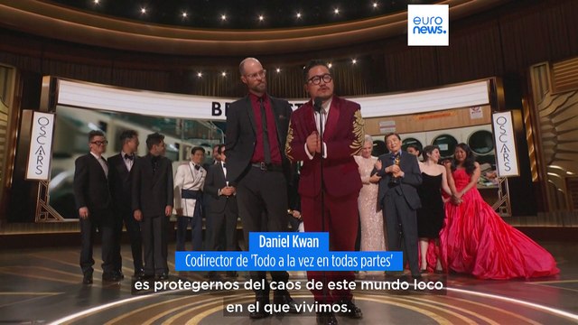 Todo a la vez en todas partes arrasa en los Óscar con 7 estatuillas