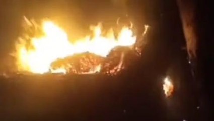 वाराणसी में भीषण आग का तांडव, देखिए लाइव वीडियो