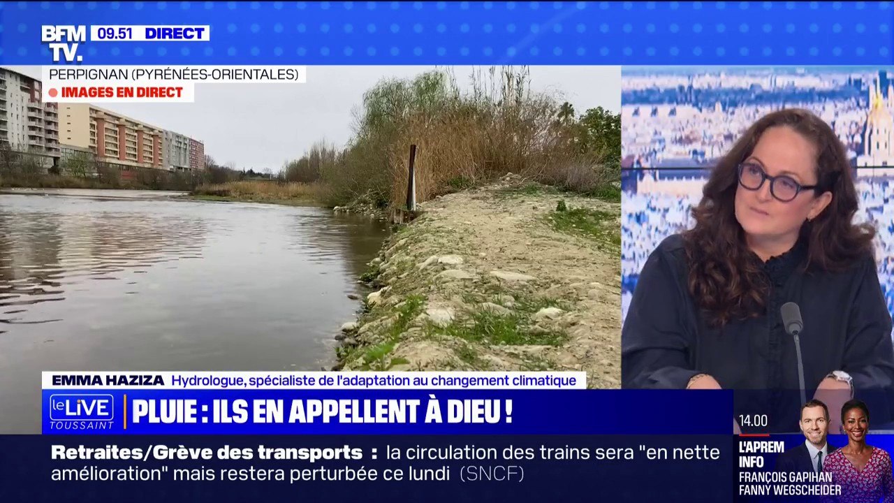 Sécheresse: "On arrive à la limite", constate Emma Haziza, hydrologue